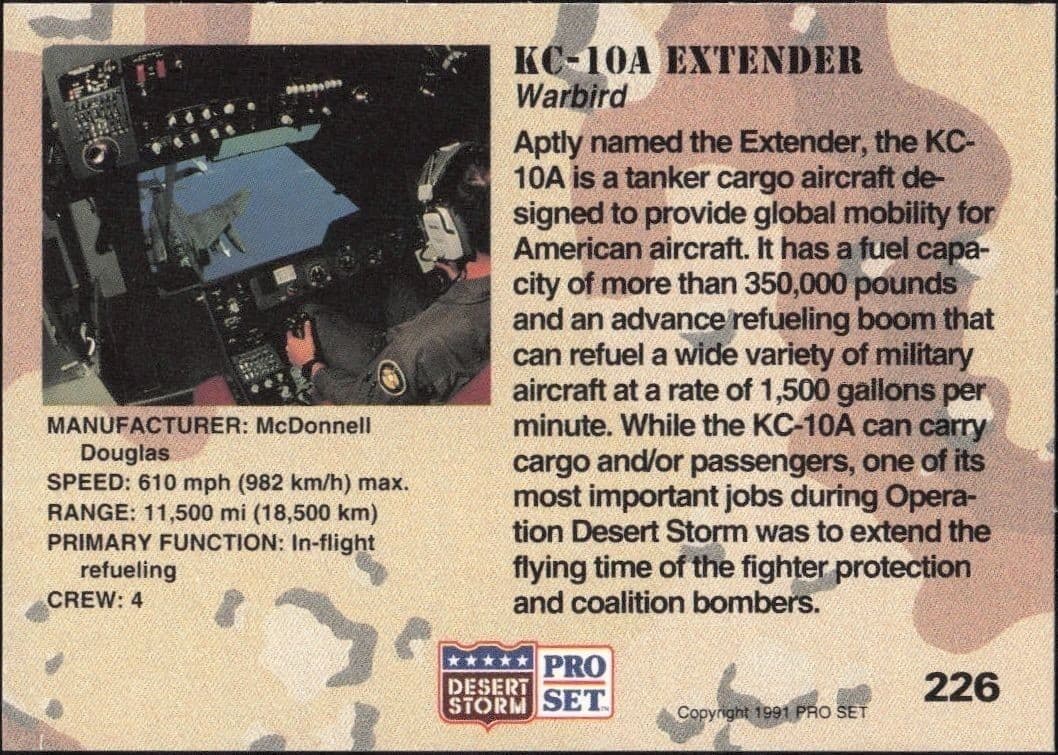KC-10A Extender - Back