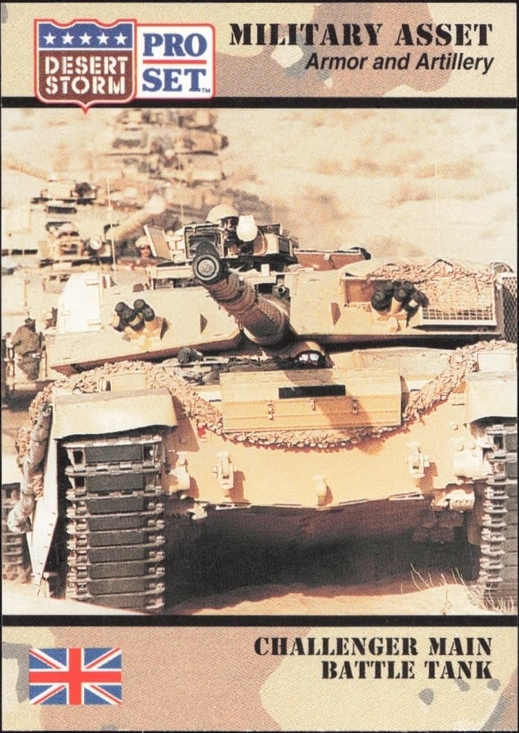 Challenger Main Battle Tank - Front