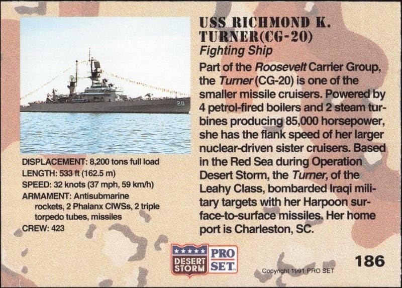 USS Richmond K. Turner (CG-20) - Back