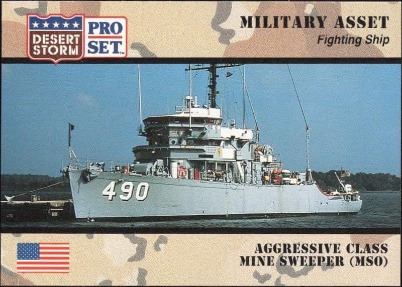 Aggressive Class Mine Sweeper (MSO) - Front