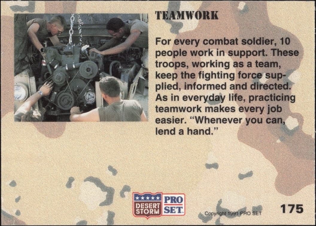 Teamwork - Back