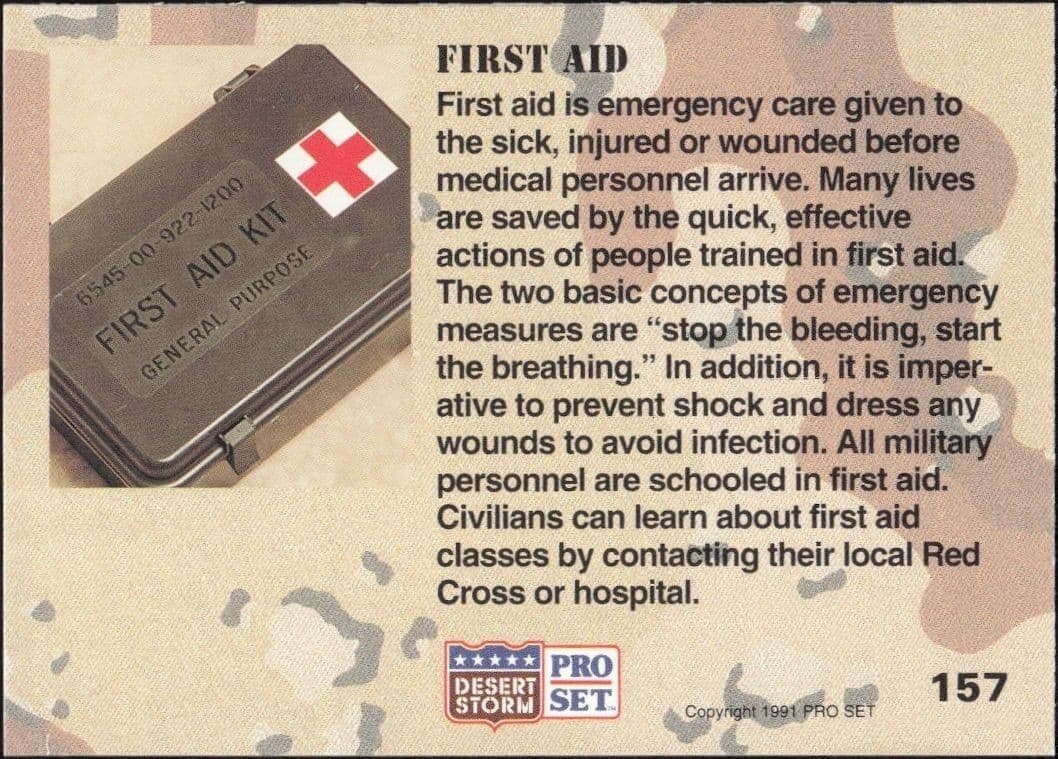 First Aid - Back