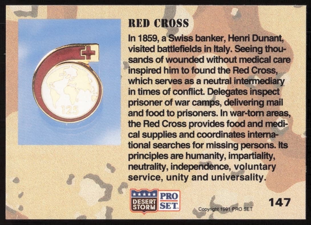 Red Cross - Back