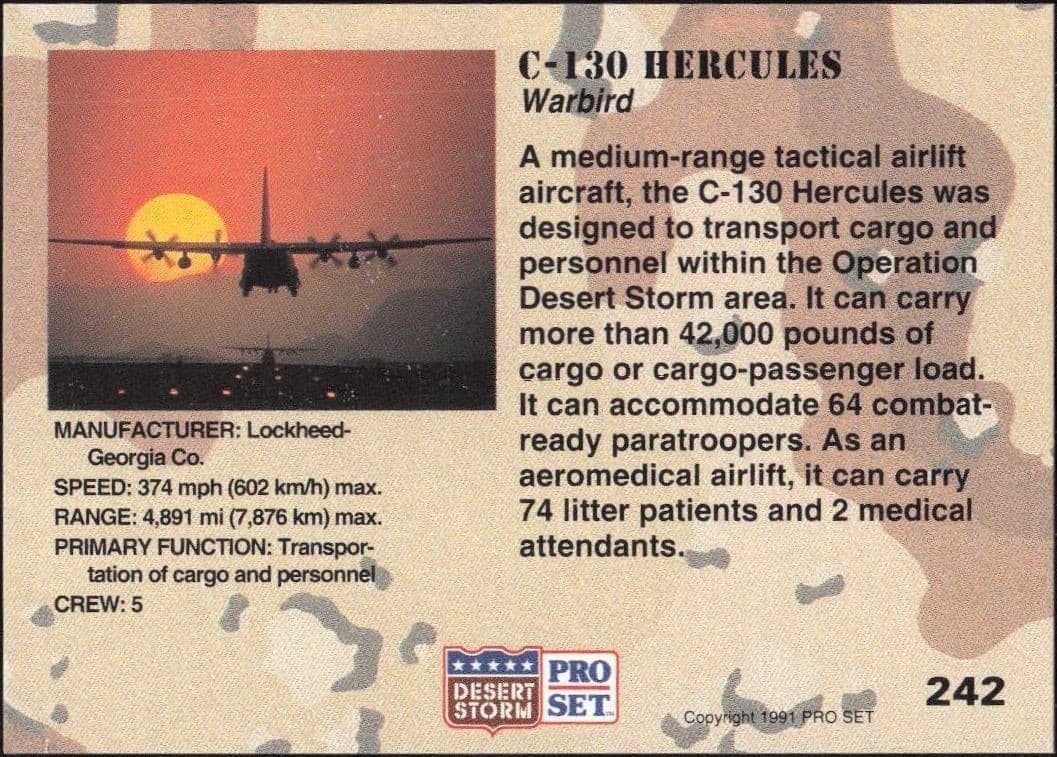 C-130 Hercules - Back