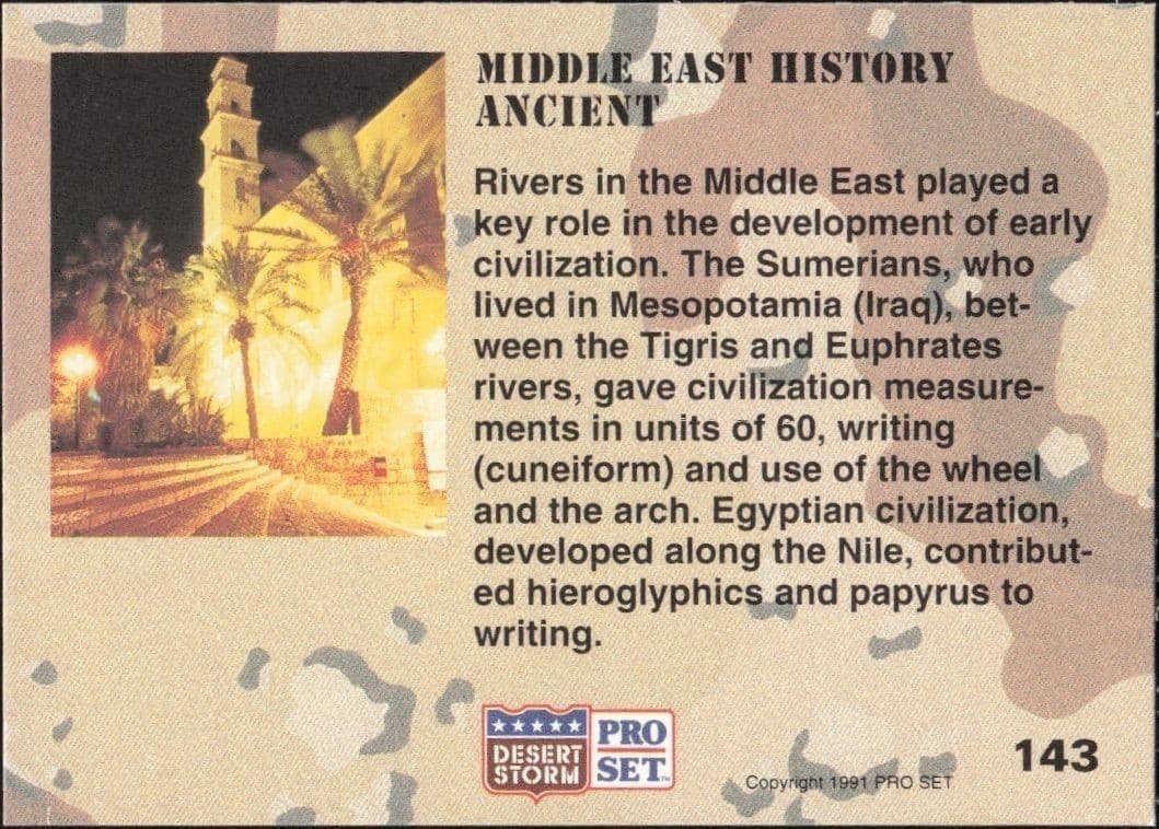 Middle East History Ancient - Back
