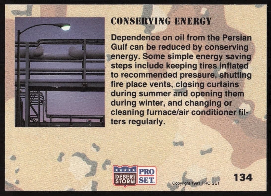 Conserving Energy - Back