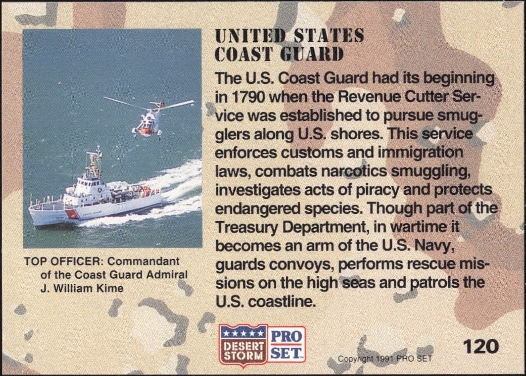 United States Coast Guard - Back