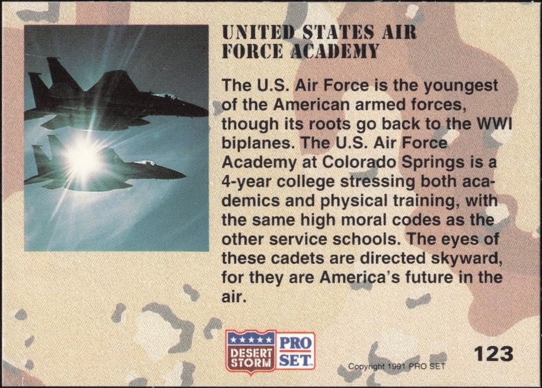 United States Air Force Academy - Back