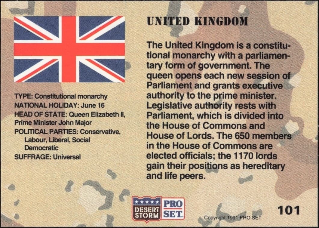 United Kingdom System - Back