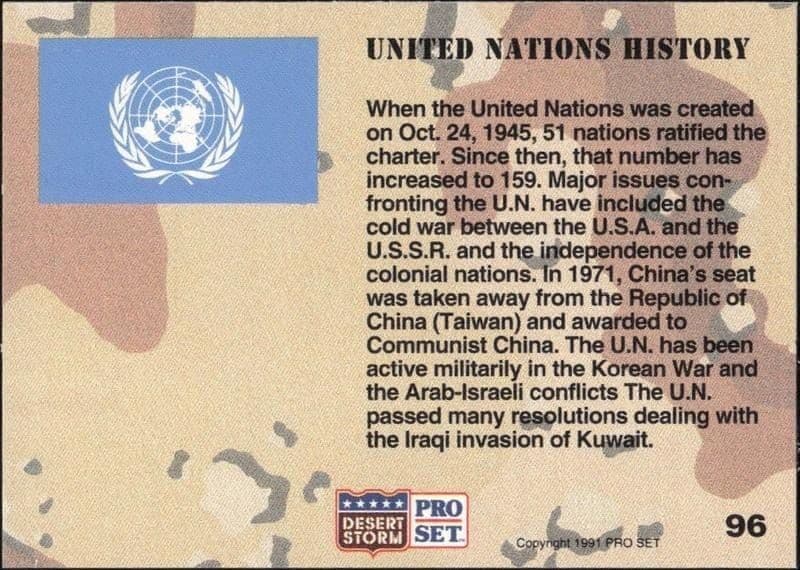 United Nations History - Back
