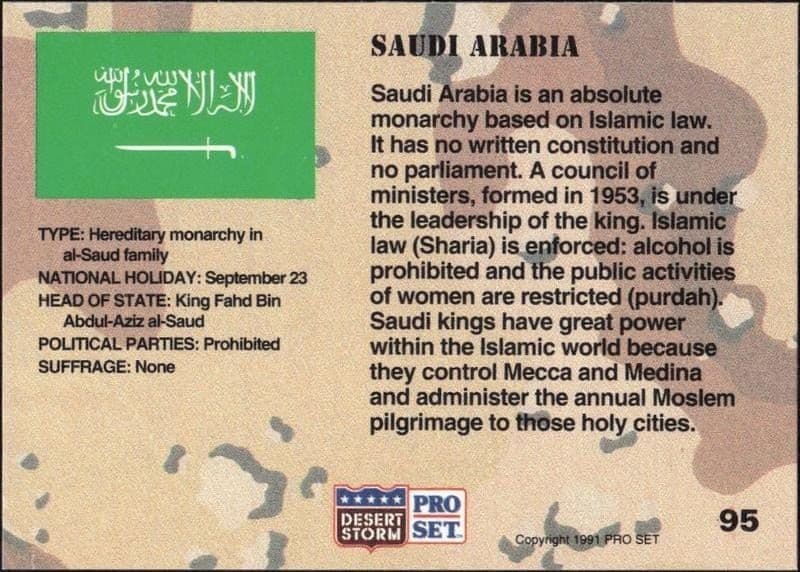 Saudi Arabia System - Back
