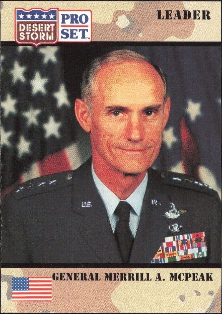 General Merrill A. Mcpeak - Front