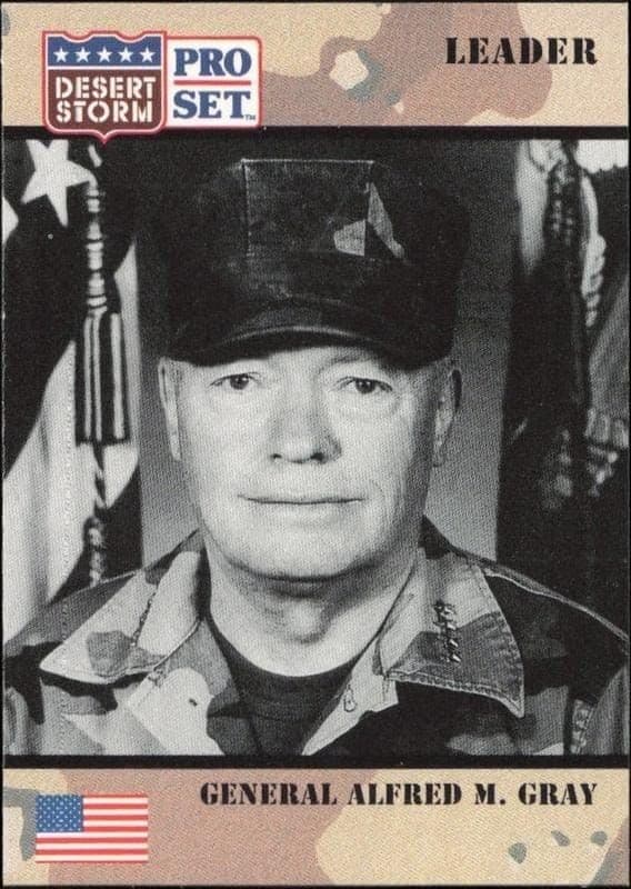 General Alfred M. Gray - Front