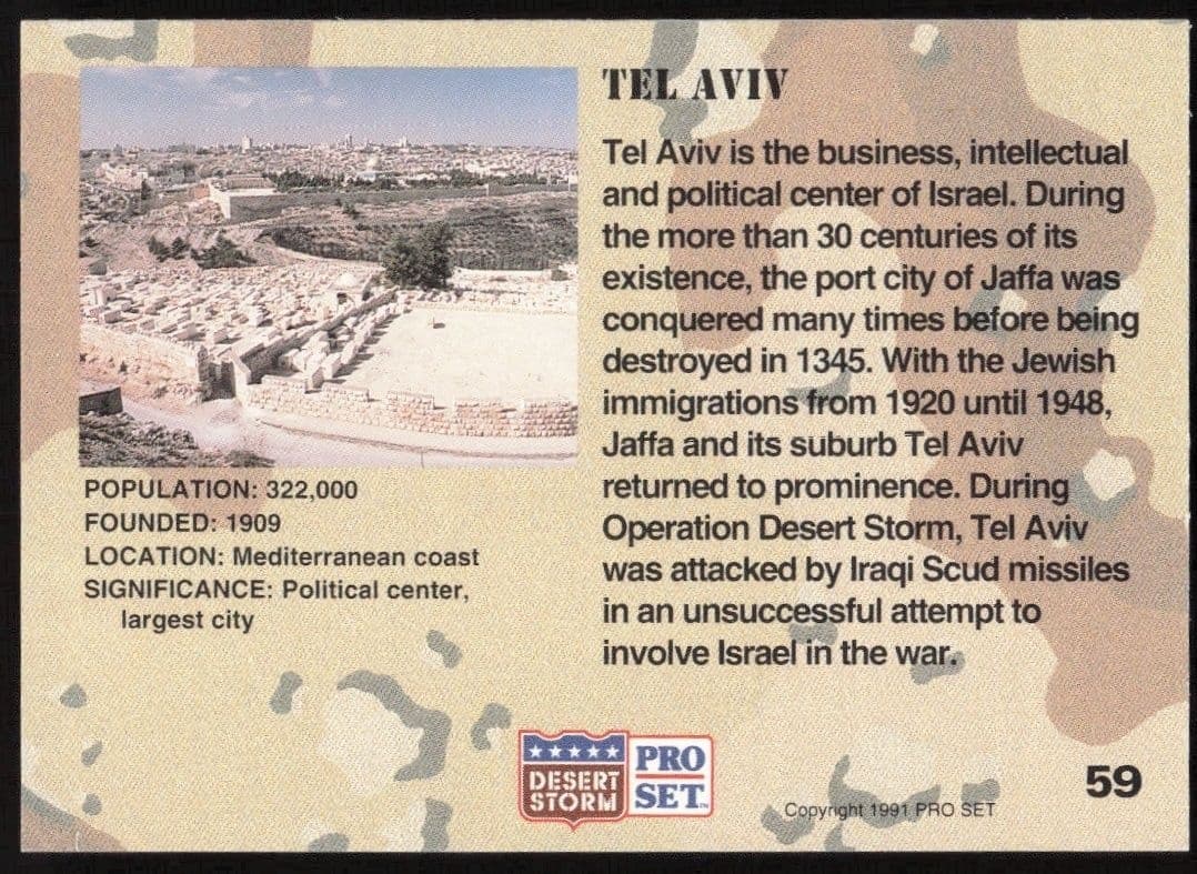 Tel Aviv - Back