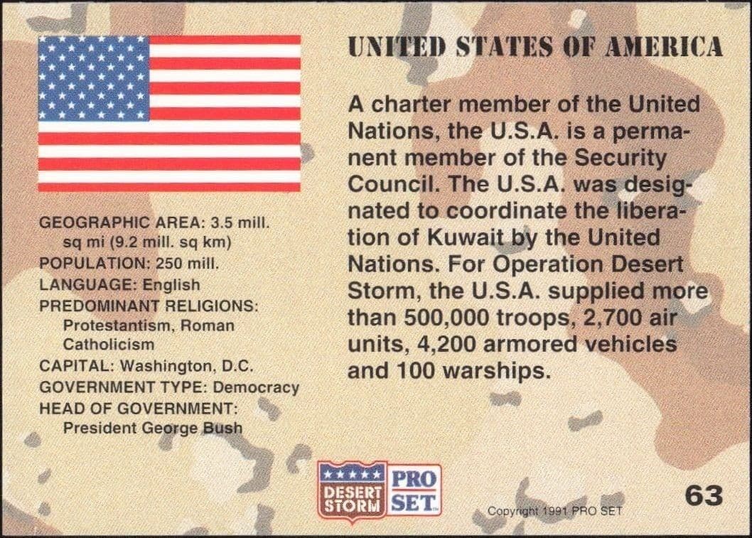 United States - Back