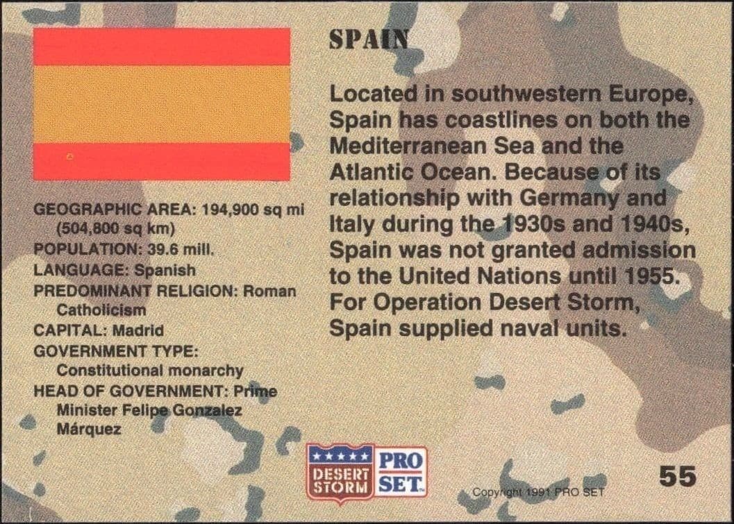 Spain - Back