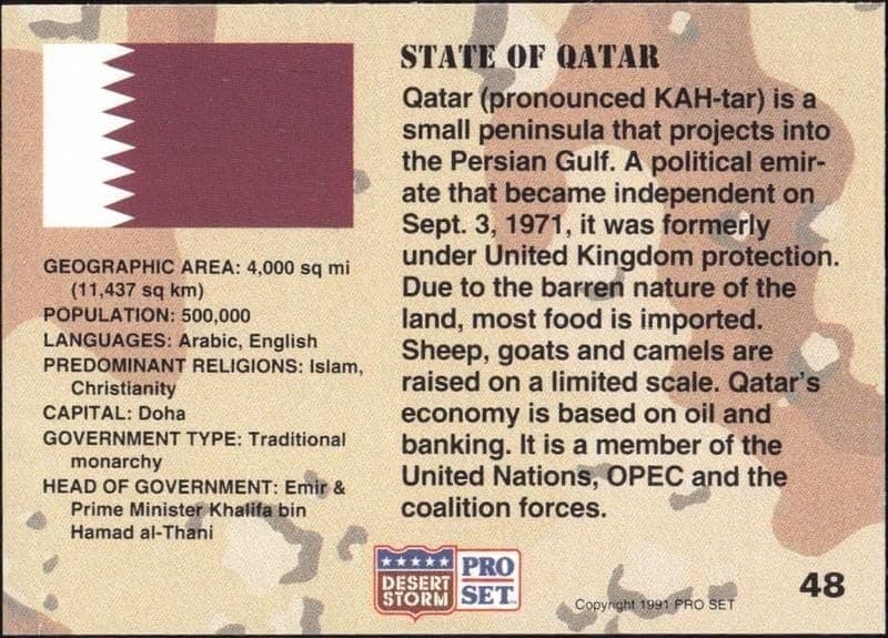 Qatar - Back