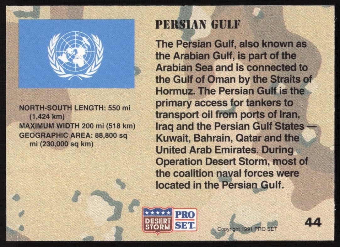 Persian Gulf - Back