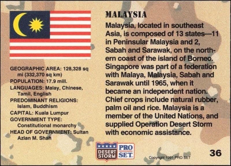 Malaysia - Back