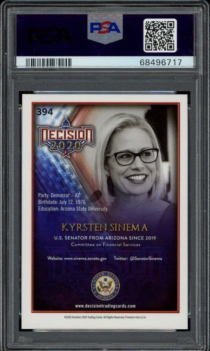Kyrsten Sinema - Back