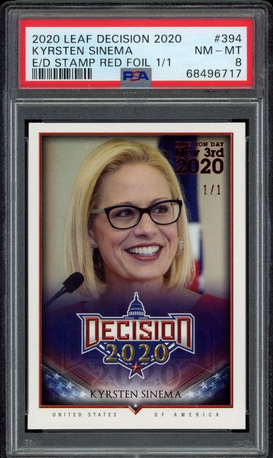 Kyrsten Sinema - Front