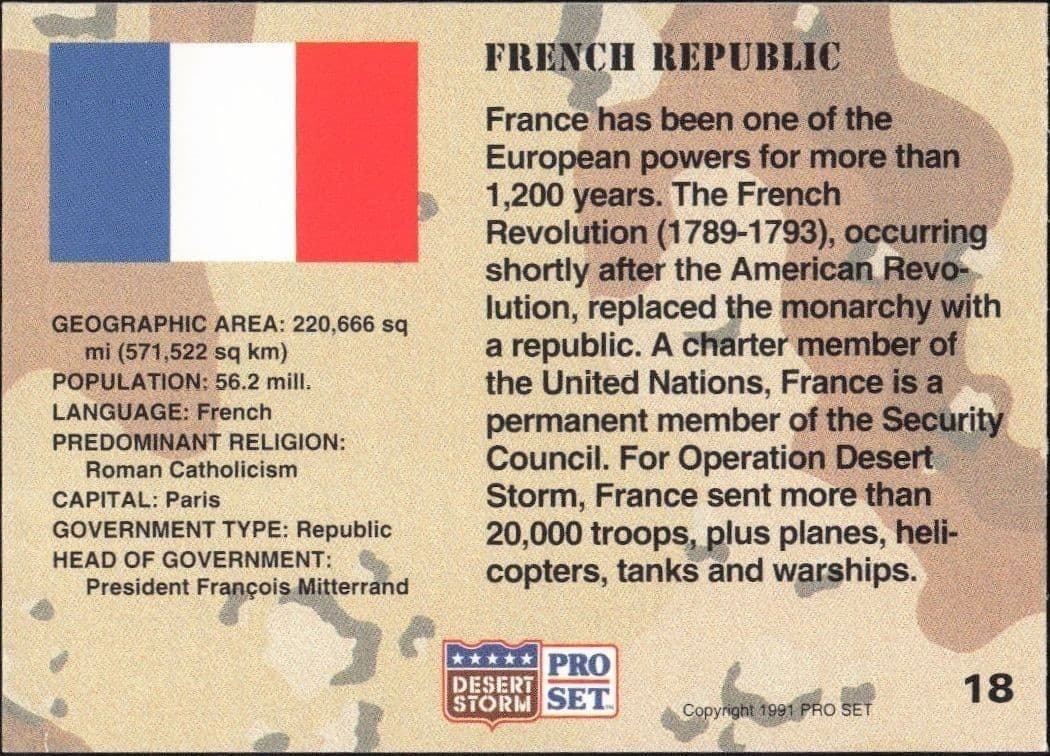 France - Back