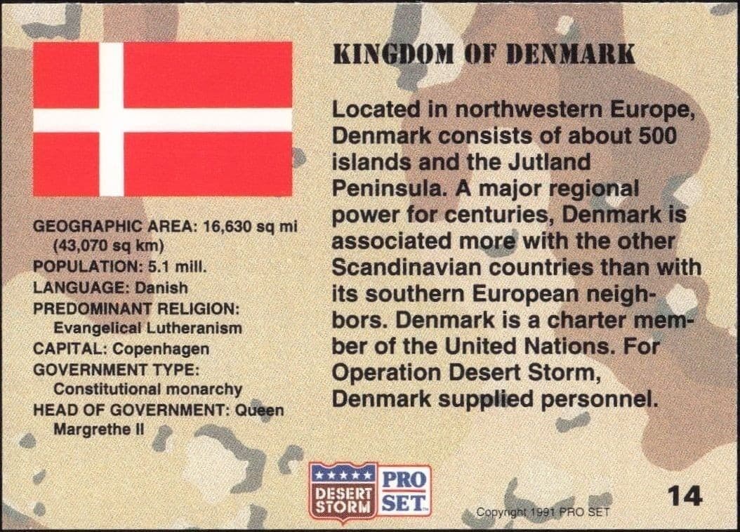 Denmark - Back