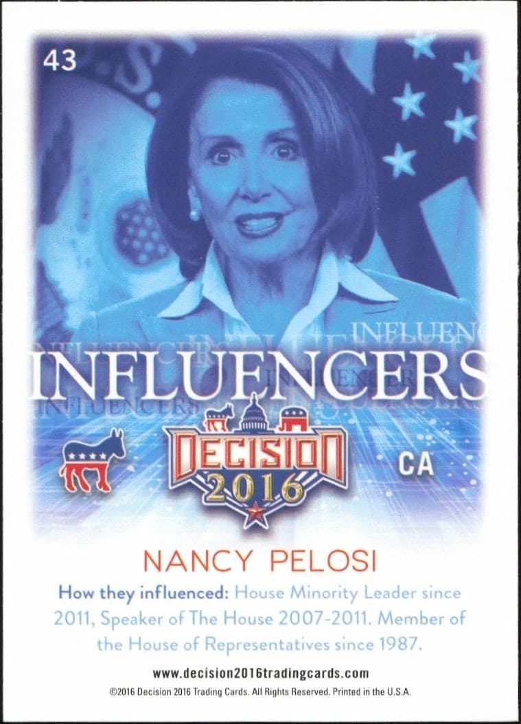 Nancy Pelosi - Back