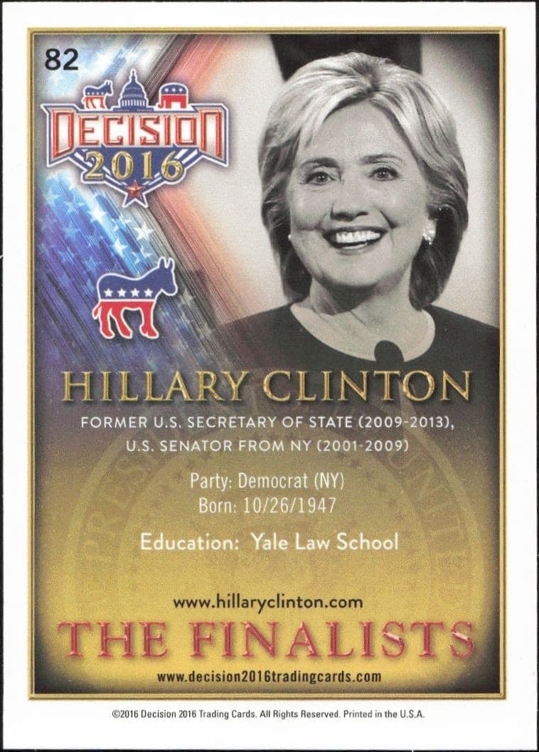 Hillary Clinton - Back