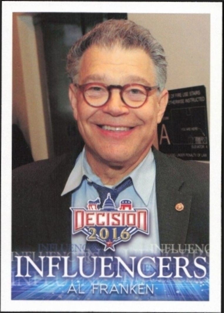 2016 Leaf Decision Al Franken #25 trading card