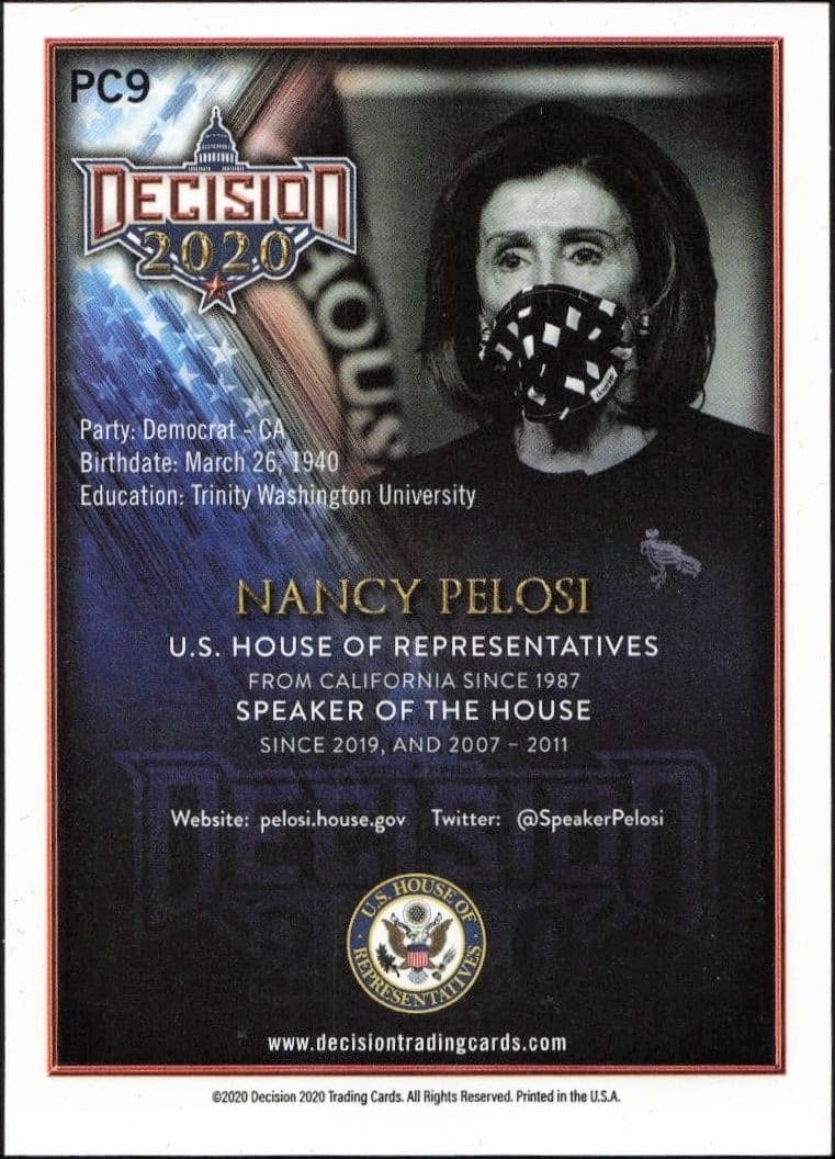 Nancy Pelosi - Back