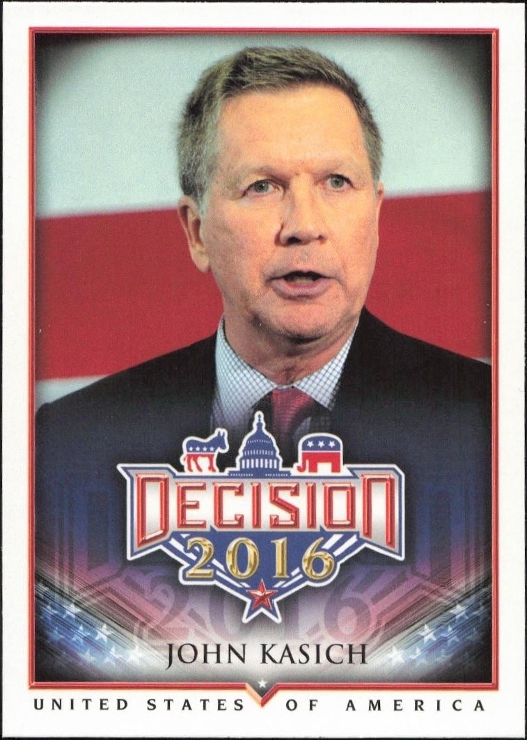 2016 Leaf Decision John Kasich #13 trading card