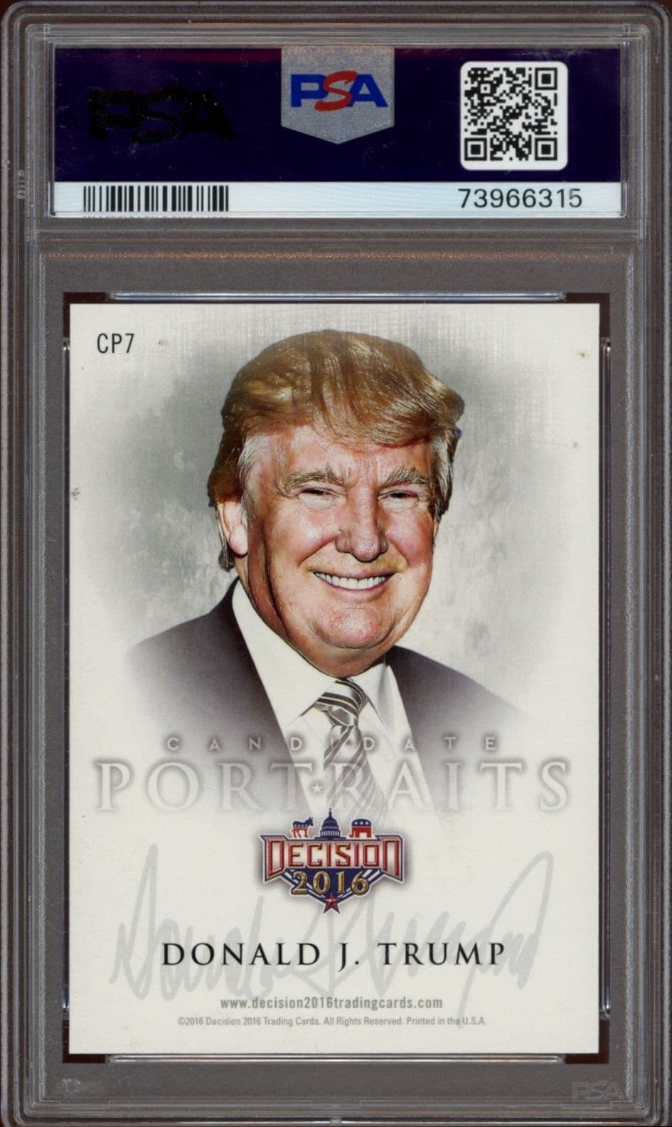 Donald Trump - Back