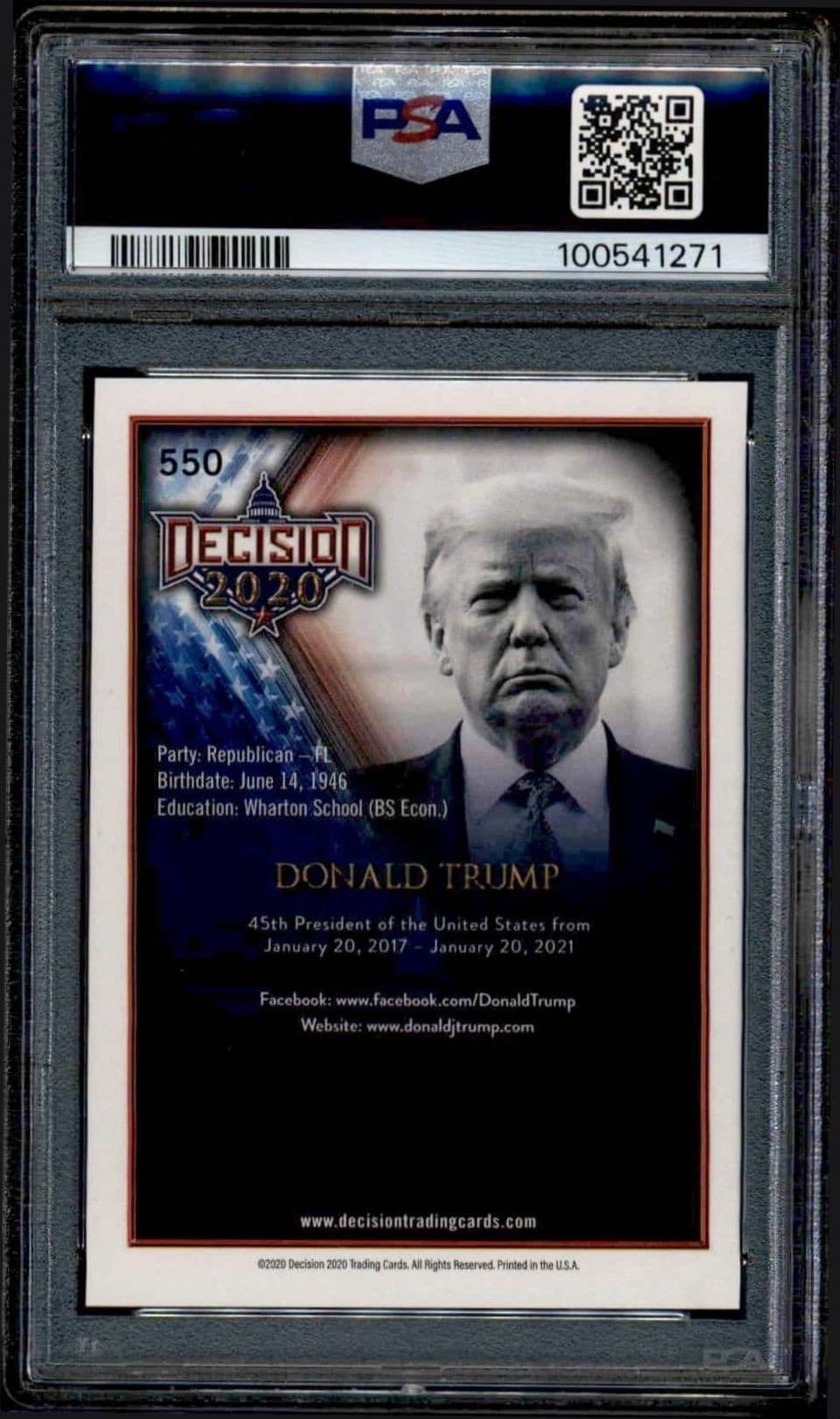 Donald J. Trump - Back
