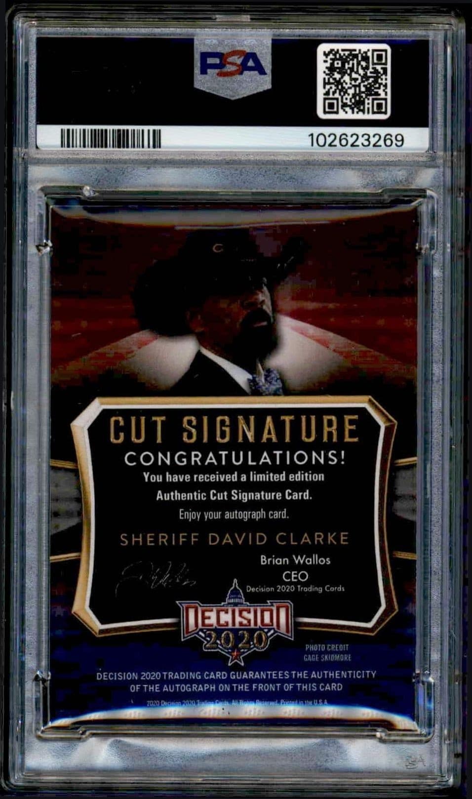 Sheriff David Clarke - Back
