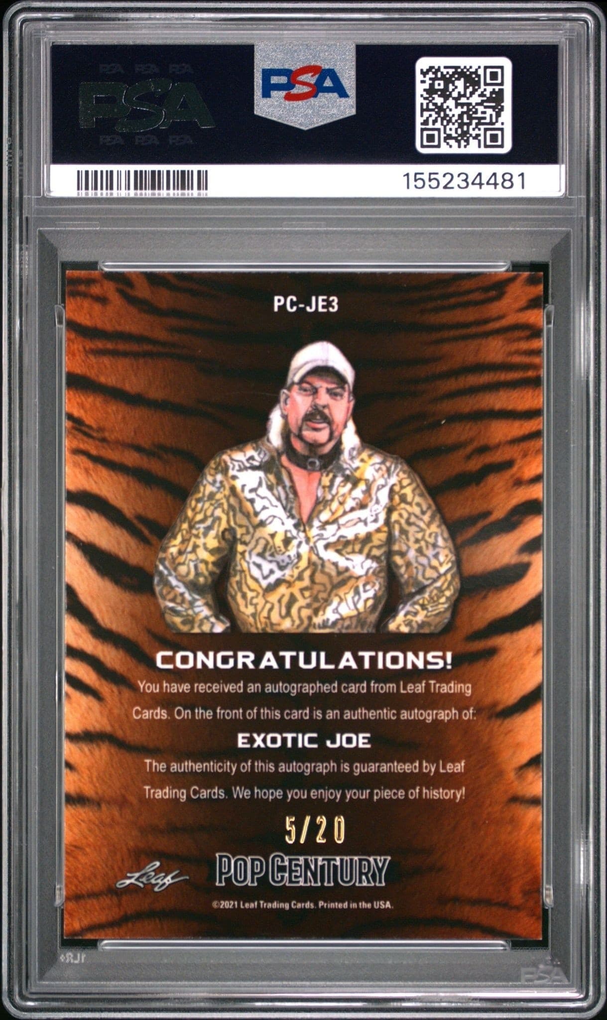 Joe Exotic - Back