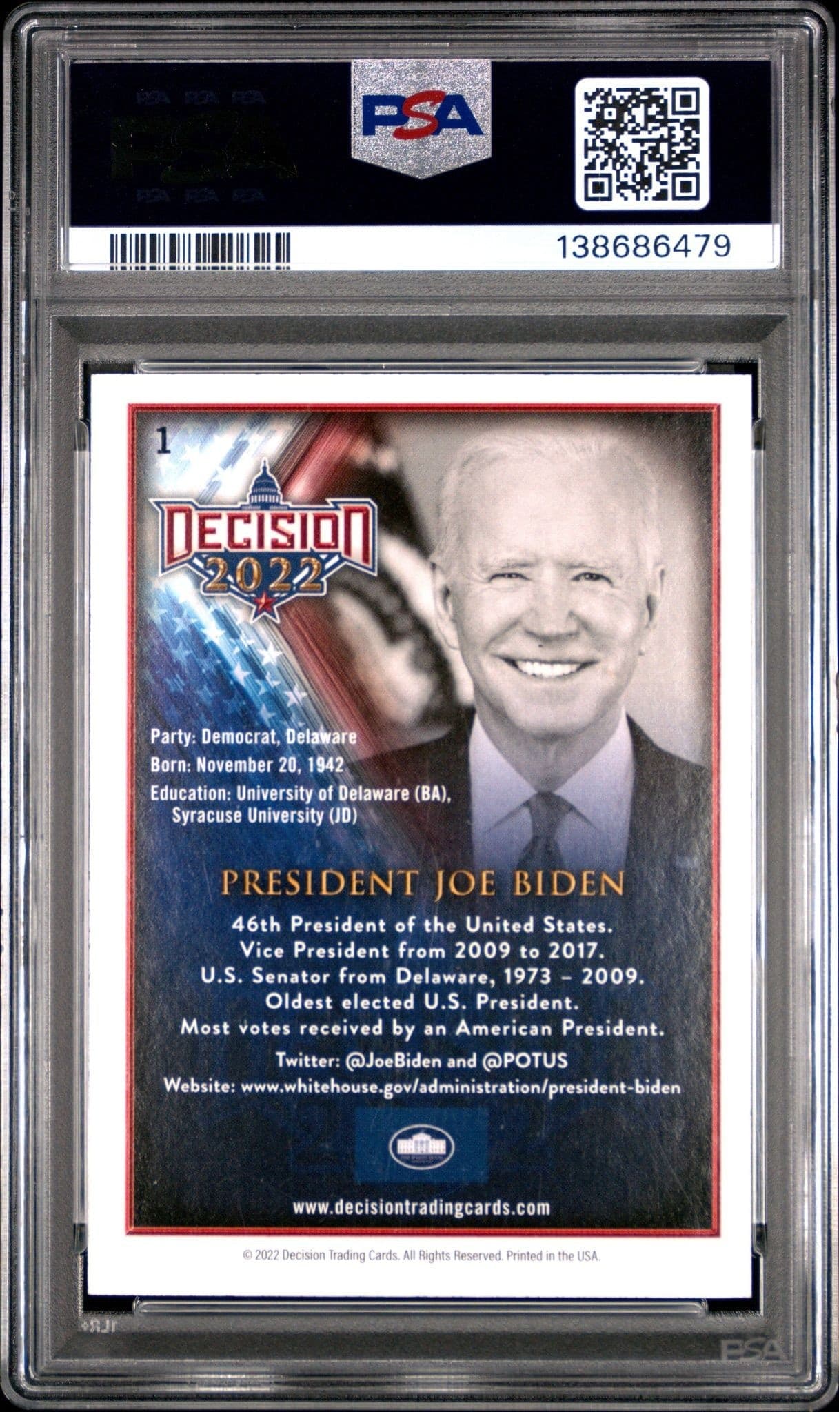 Joe Biden - Back