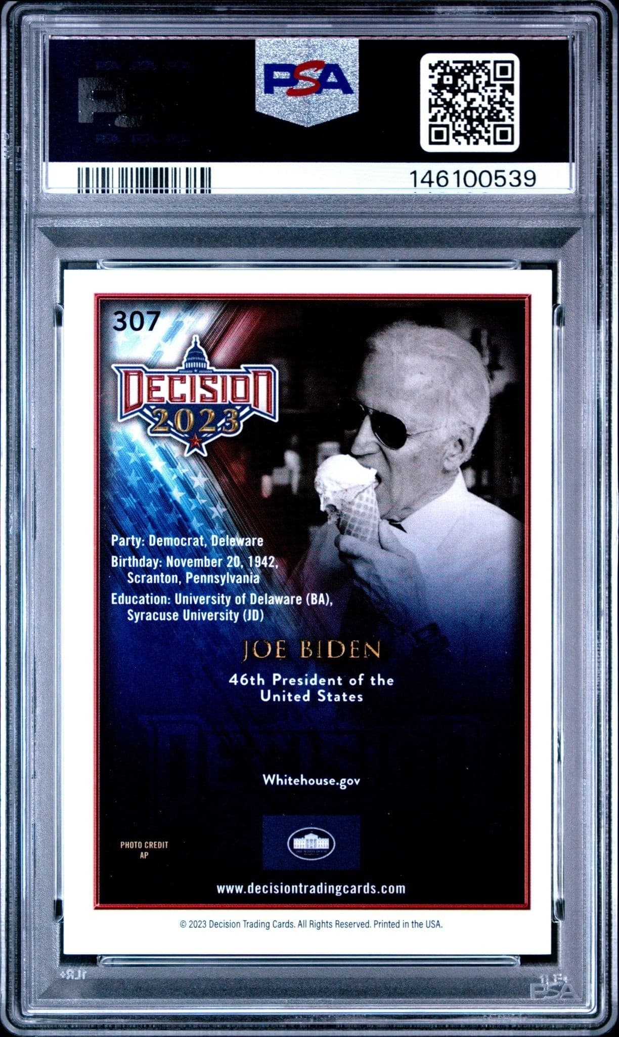 Joe Biden - Back