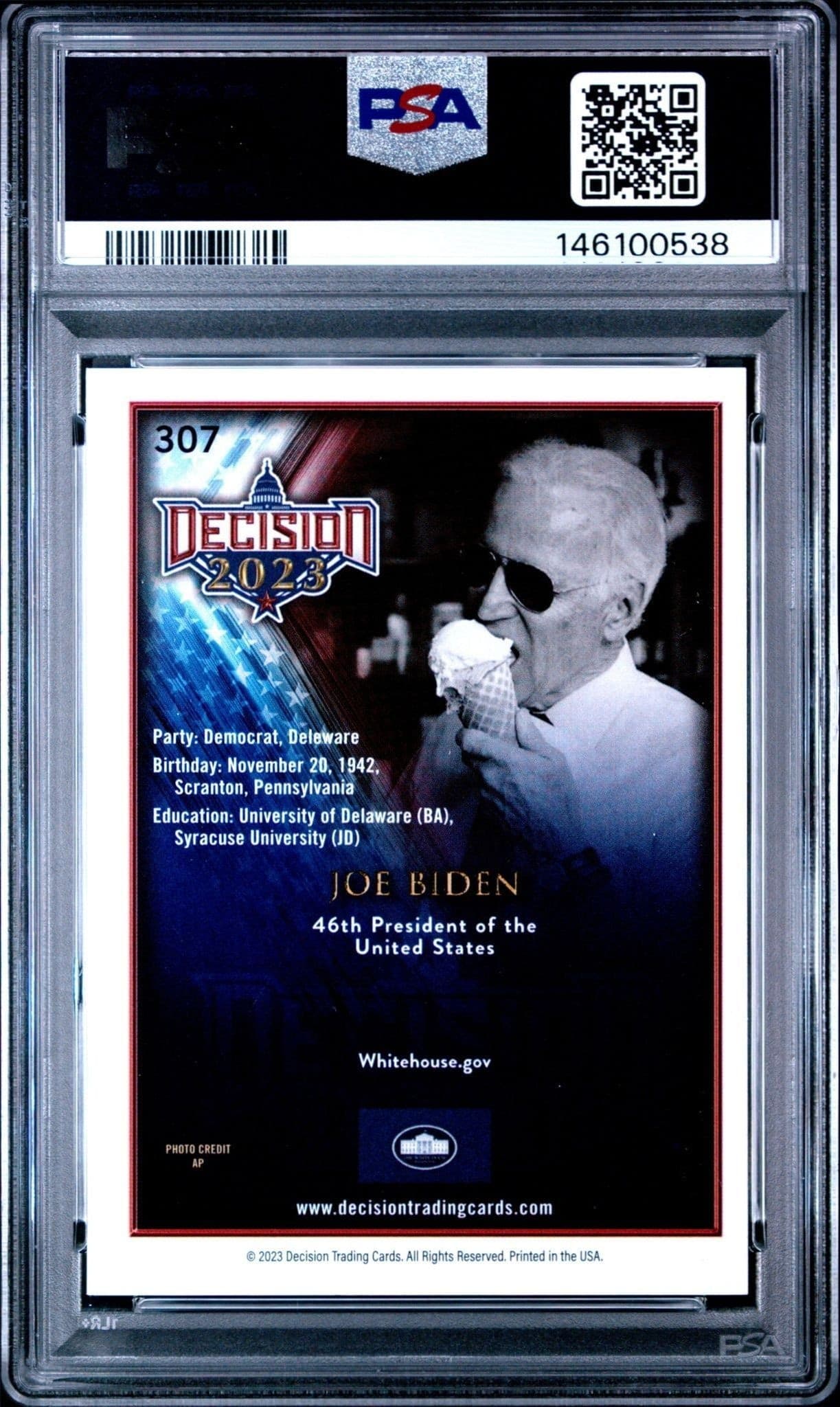 Joe Biden - Back