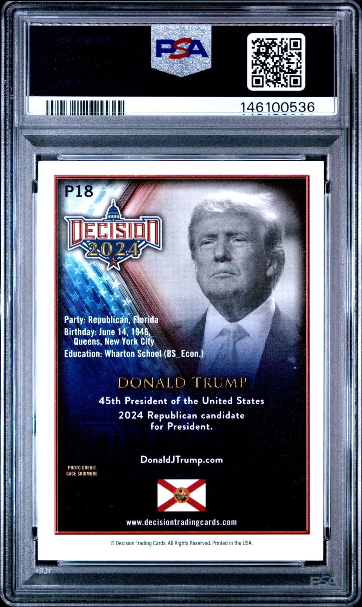 Donald Trump - Back