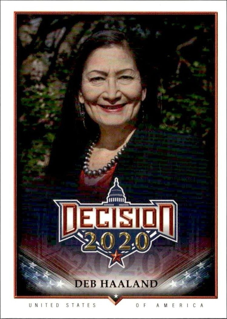 Deb Haaland 2020 Leaf Decision Series 2 #665 Other Non-Sport Trading Card - Front 2020 Leaf Decision Series 2 Deb Haaland #665 other non-sport trading card front