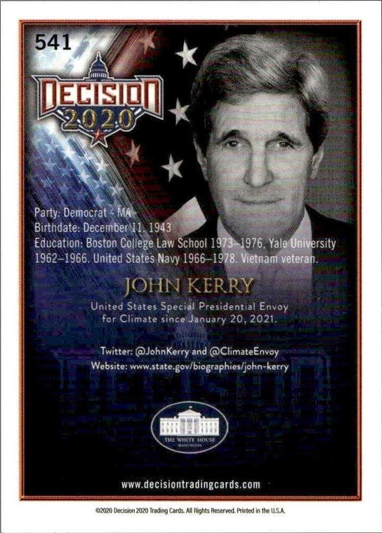 John Kerry - Back