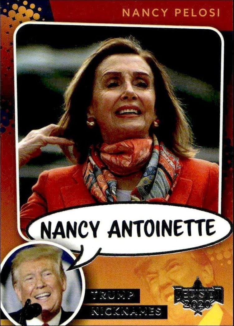 Nancy Antoinette 2021 Leaf Decision Series 2 #NN43 Political Trading Card - Front 2021 Leaf Decision Series 2 Nancy Antoinette #NN43 political trading card front