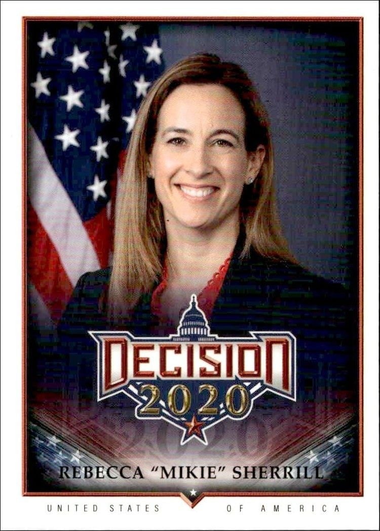 Rebecca "Mikie" Sherrill 2020 Leaf Decision Series 2 #676 Other Non-Sport Trading Card - Front 2020 Leaf Decision Series 2 Rebecca "Mikie" Sherrill #676 other non-sport trading card front