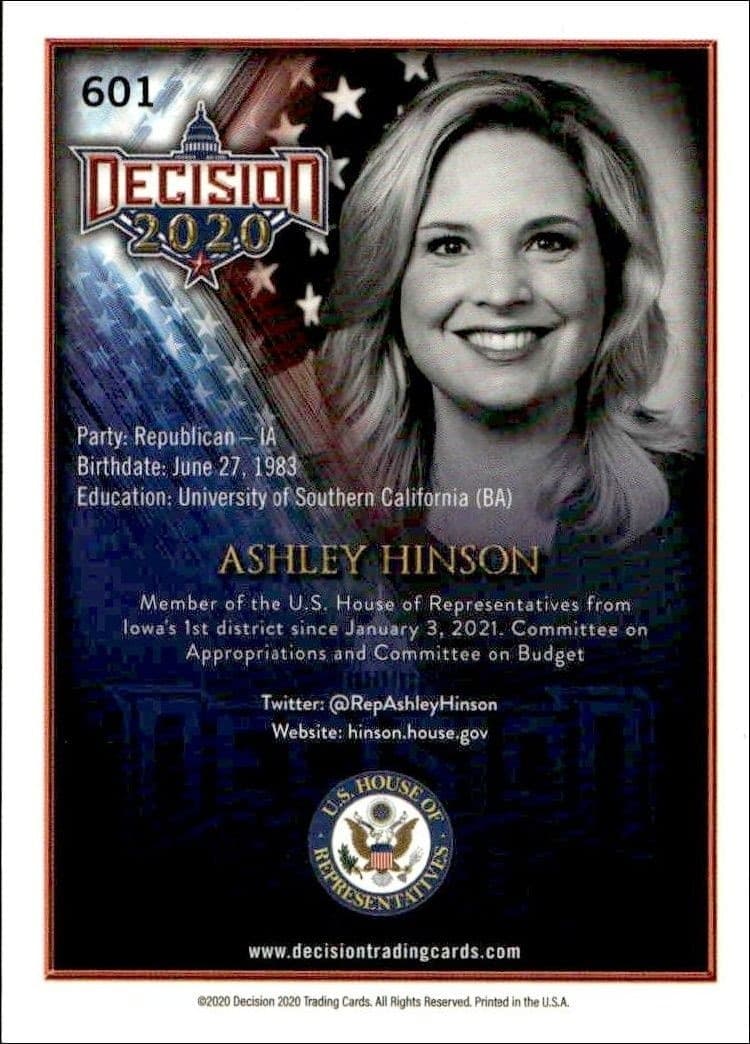 Ashley Hinson - Back