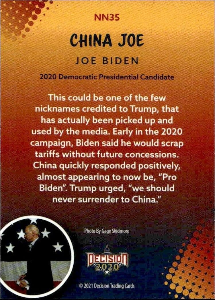 China Joe - Back
