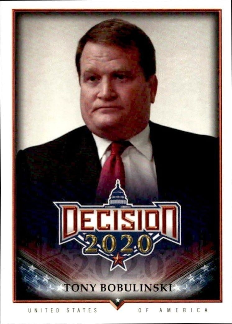 Tony Bobulinski 2020 Leaf Decision Series 2 #611 Other Non-Sport Trading Card - Front 2020 Leaf Decision Series 2 Tony Bobulinski #611 other non-sport trading card front