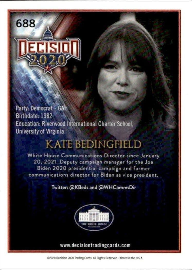 Kate Bedingfield - Back
