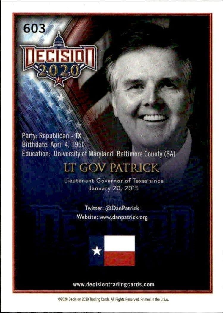 Dan Patrick - Back