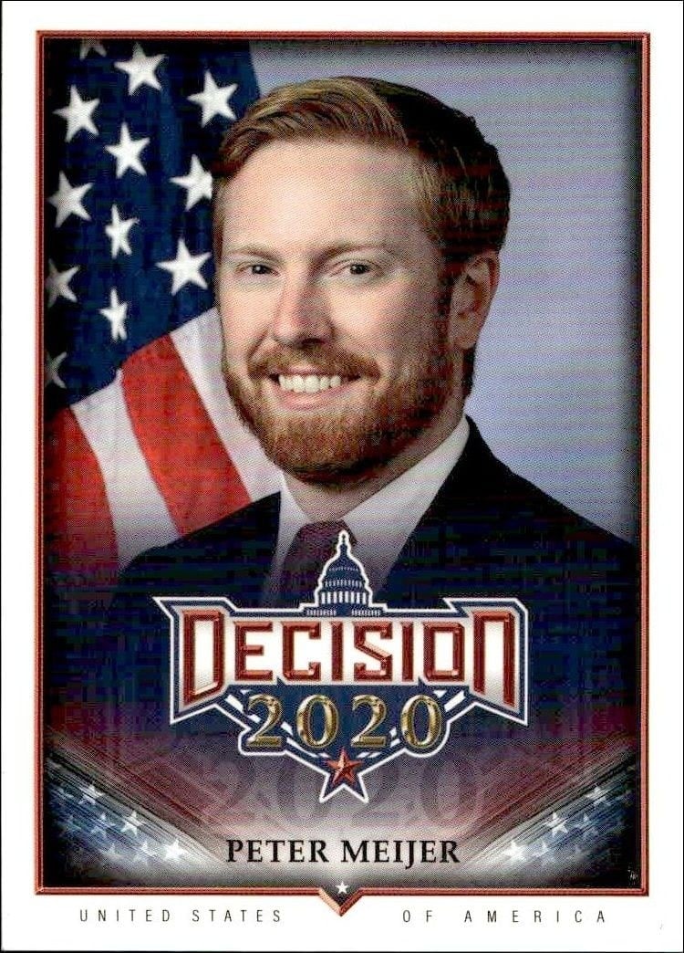 Peter Meijer 2020 Leaf Decision Series 2 #602 Other Non-Sport Trading Card - Front 2020 Leaf Decision Series 2 Peter Meijer #602 other non-sport trading card front